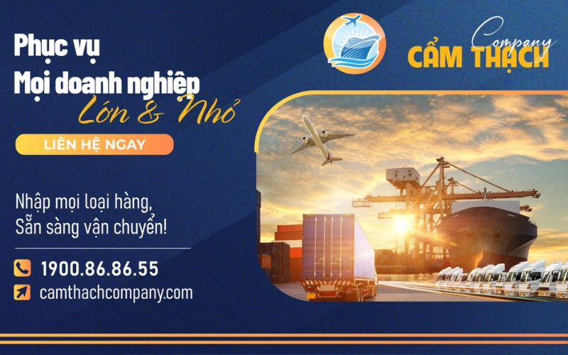 Công ty mua hộ hàng Trung Quốc Cẩm Thạch Logistics