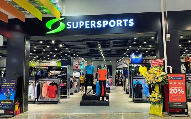 Shop quần áo bóng đá Supersports