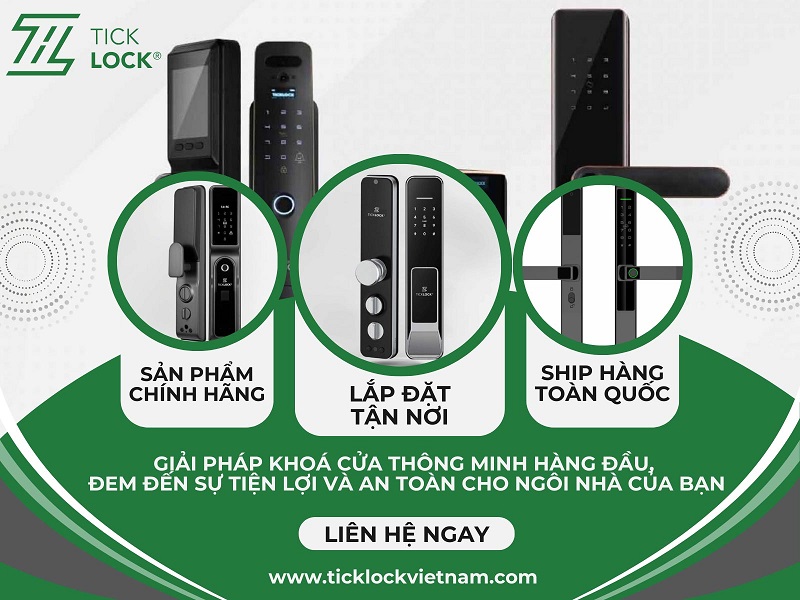 Hệ thống Khóa cửa điện tử TICKLOCK