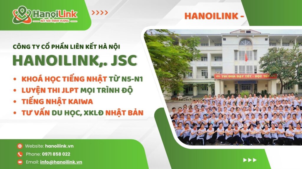 Trung tâm Đào tạo Tiếng Nhật HanoiLink
